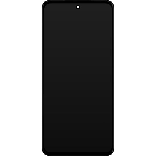Motorola Moto Moto G52 Touchscreen Display, with Frame, Black, Service Pack 5D68C20495