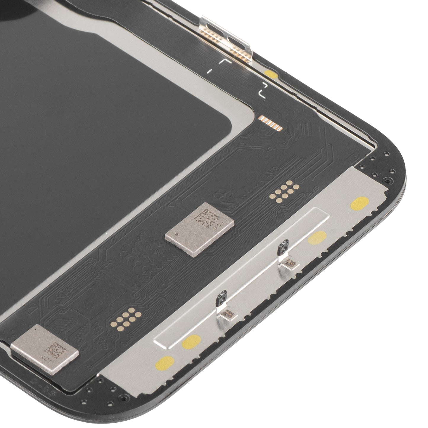 MP Touchscreen Display compatible with Apple iPhone 14 Pro, with Frame, Soft OLED IC Movable 120Hz FHD Version, Black