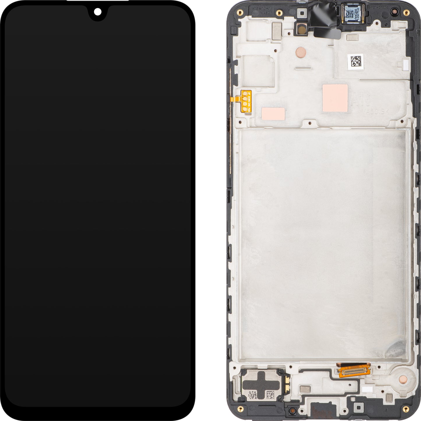 Samsung Galaxy A16 5G A166 Display with Touchscreen, with Frame, Black, Service Pack GH82-36143A