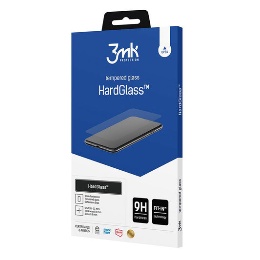 3MK HardGlass Screen Protector for Samsung Galaxy A57 5G, Tempered Glass, Full Glue