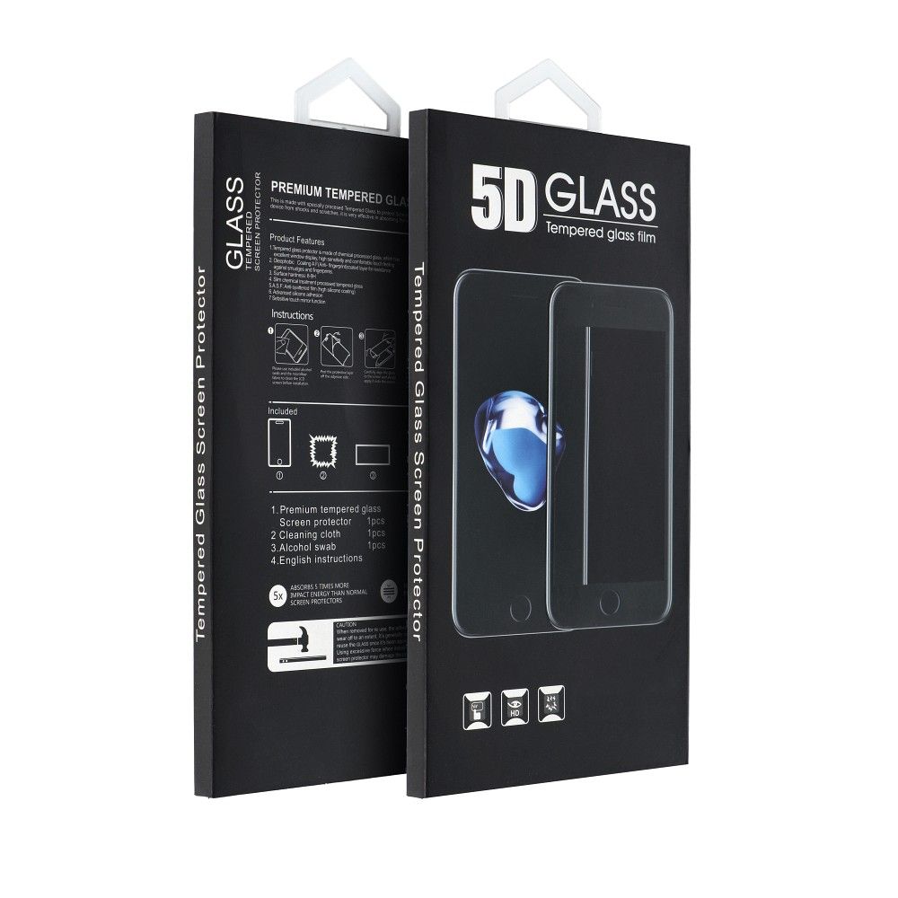 OEM Screen Protector for Samsung Galaxy A26 A266 / A16 5G A166 / A16 4G A165 / M16 M166, Tempered Glass, Full Glue, 5D, Black
