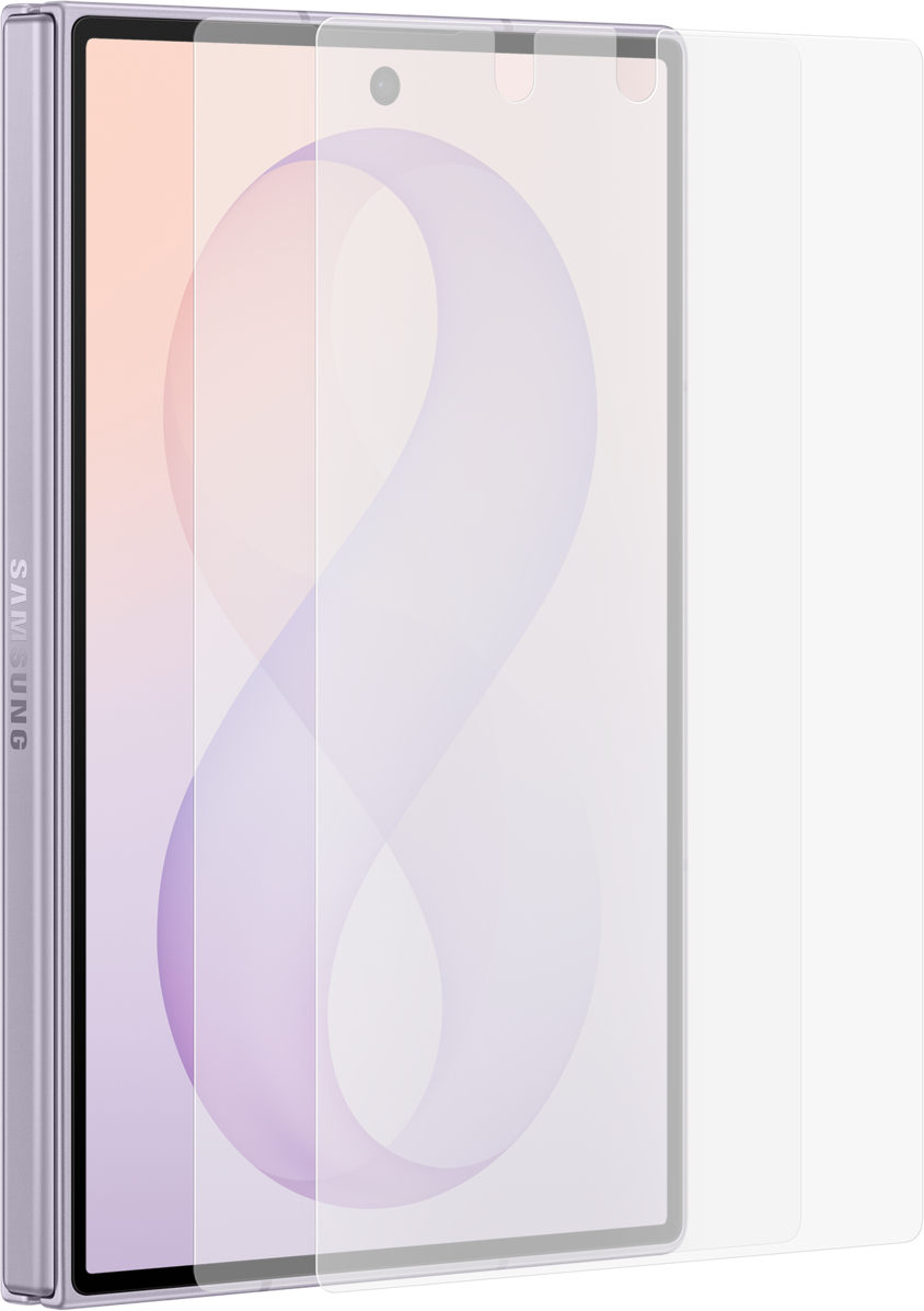 Anti-reflective Outer Screen Protective Film for Samsung Galaxy Z Fold8 F971, Plastic, Set of 2 pieces EF-UF971CTEGWW