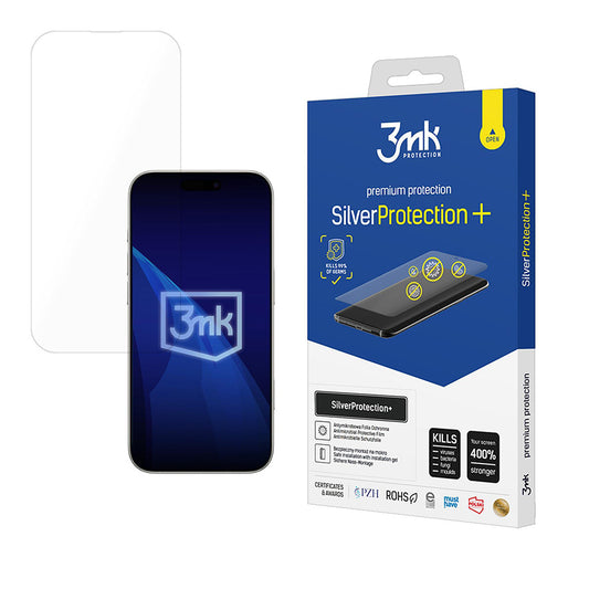 Screen Protector Film 3MK Silver Protect+ for Apple iPhone 17 Pro, Plastic
