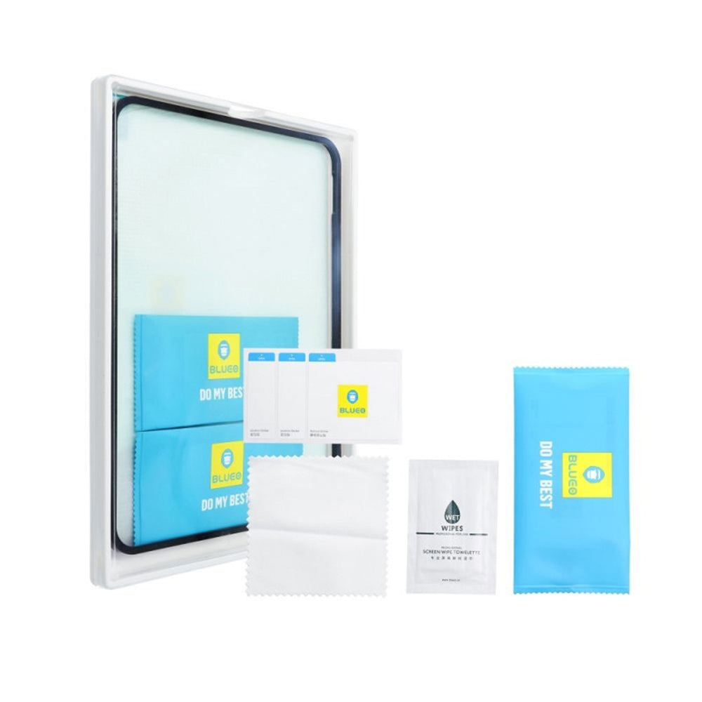 Blueo Screen Protector for Apple iPad Pro 12.9 (2022) / Pro 12.9 (2021) / Pro 12.9 (2020), Tempered Glass, Full Glue
