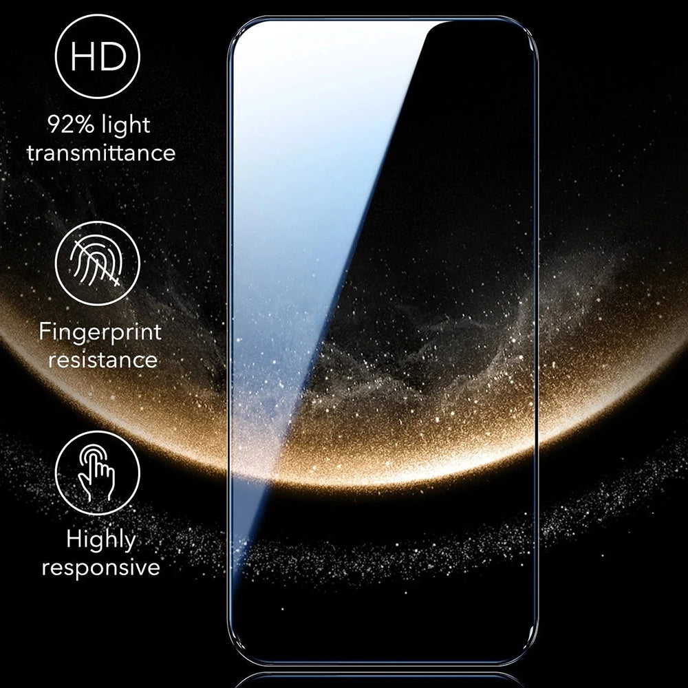ESR Corning UltraFit Screen Protector for Apple iPhone 17 Pro, Tempered Glass, Full Glue, Set of 3, Black