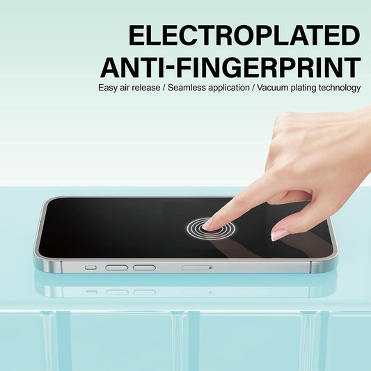 Lito NB Screen Protector for Apple iPhone 17 Pro Max, Tempered Glass, Full Glue, Black