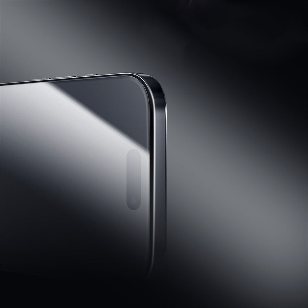 Nillkin CP+ Pro Screen Protector with Applicator for Apple iPhone 16, Tempered Glass, Full Glue, Black