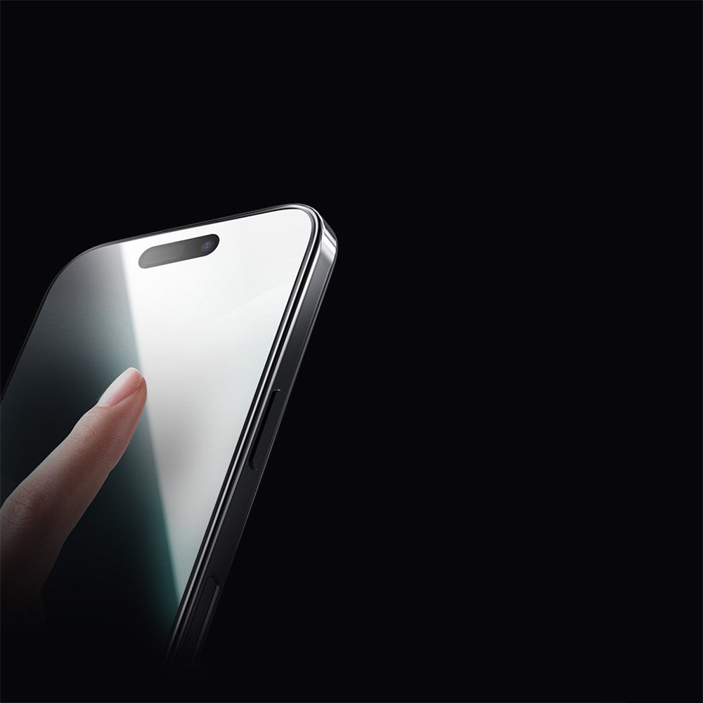 Nillkin CP+ Pro Screen Protector with Applicator for Apple iPhone 16, Tempered Glass, Full Glue, Black