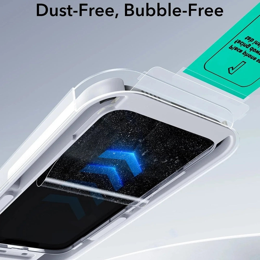 Privacy Screen Protector ESR UltraFit for Apple iPhone 17 Pro Max, Tempered Glass, Full Glue, Set of 3 Pieces