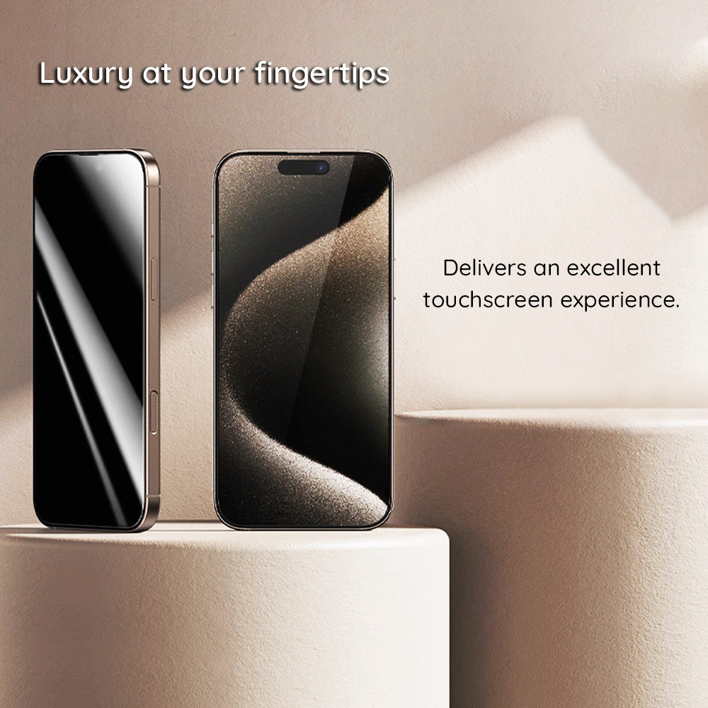 Privacy Screen Protector Guess for Apple iPhone 16 Pro Max, Tempered Glass, Full Glue, 2.5D