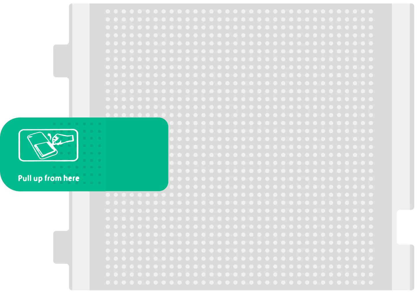 Nokia G42 Battery Removal Film, Service Pack A020074040H001