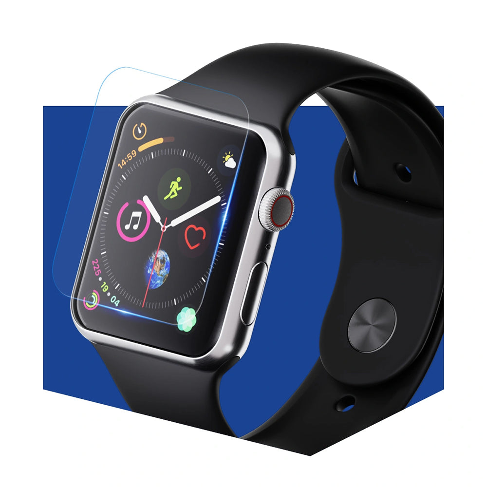 3MK Arc Protection Film for Apple Watch Series 11 46mm, Set of 3 pieces, Plastic