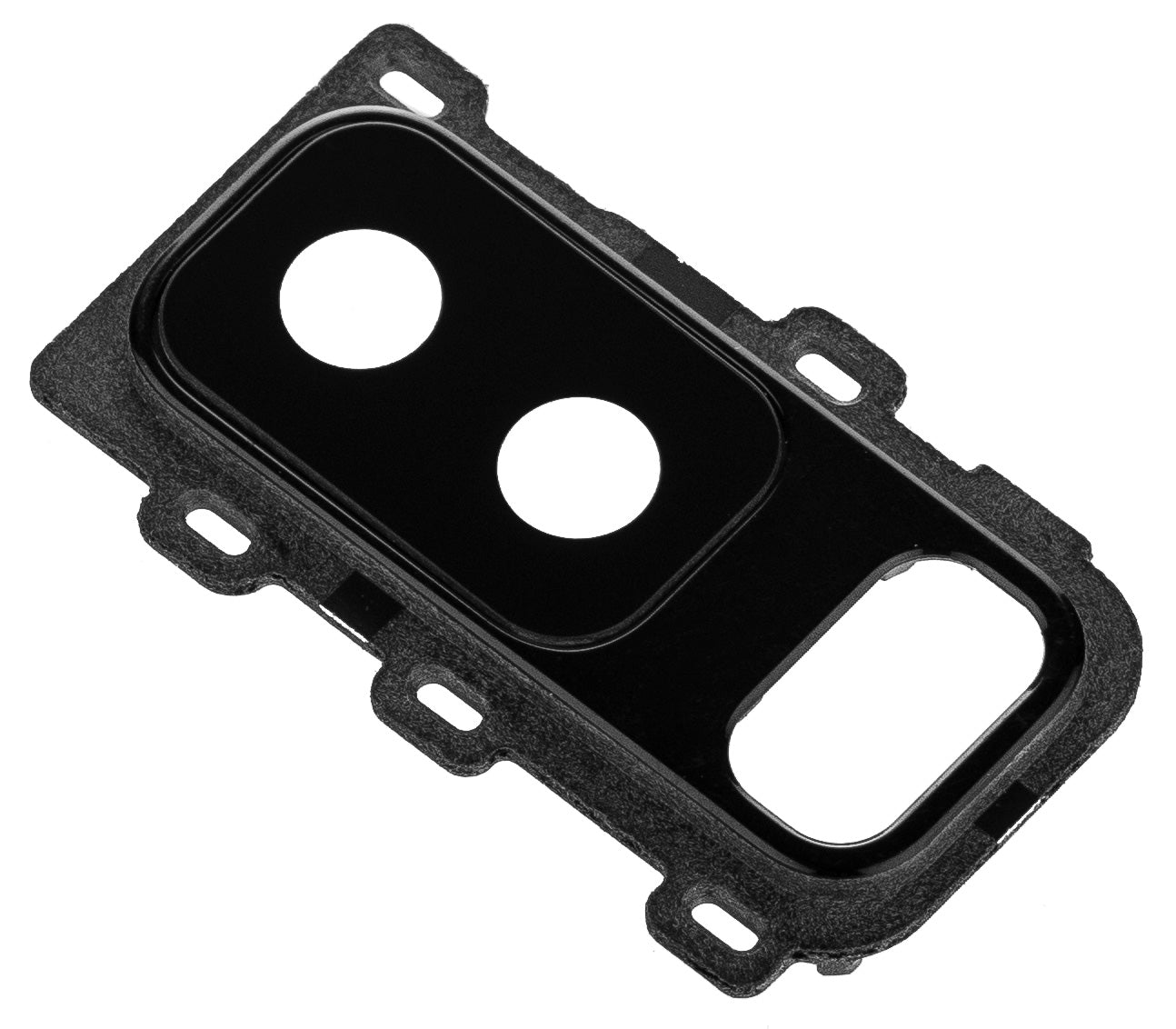 Samsung Galaxy A6 Plus (2018) A605 Rear Camera Glass, with Frame, Black
