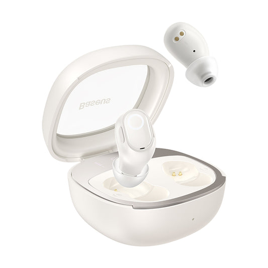 Handsfree Bluetooth Baseus WM02+, TWS, White NGTW370302