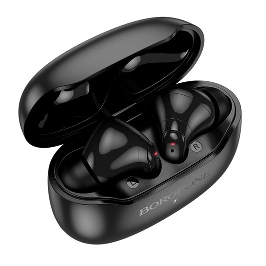 Handsfree Bluetooth Borofone FQ1 Shine, TWS, Black