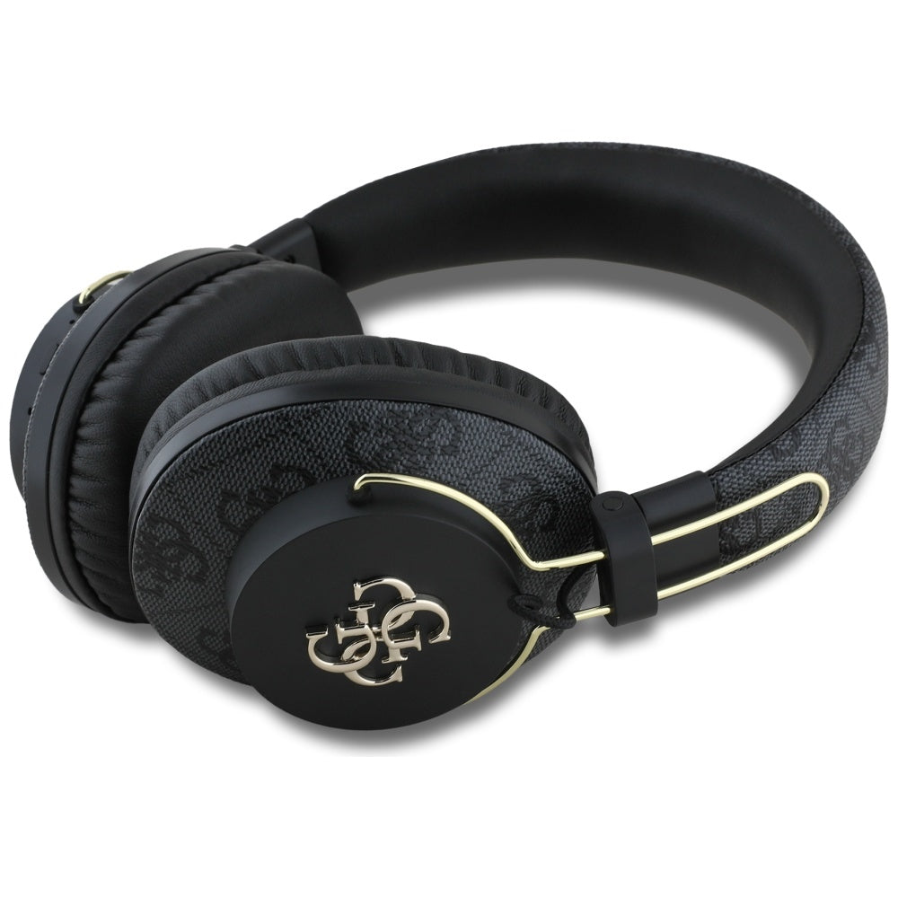 Handsfree Bluetooth Guess 4G Metal Logo, A2DP, Black