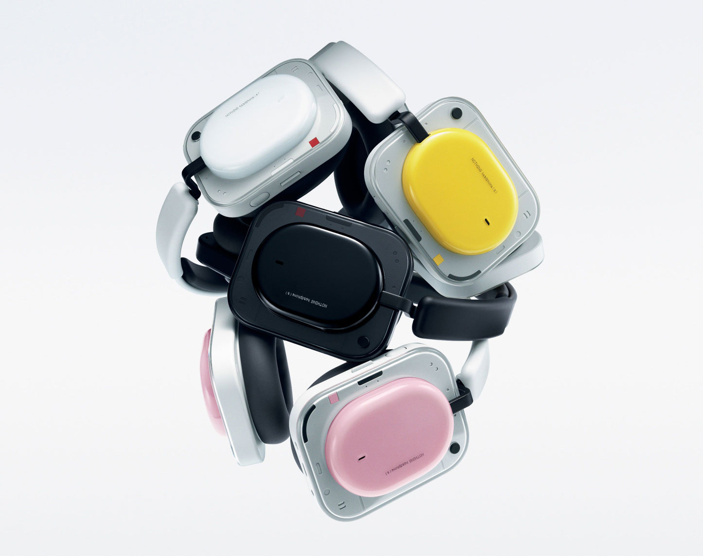 Handsfree Bluetooth Nothing Headphone (a), MultiPoint, A2DP, ANC, Black