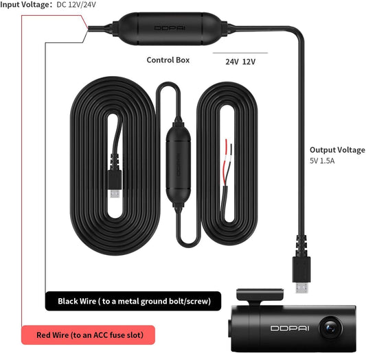 DDPAI Hardwire for Mini Pro Camera
