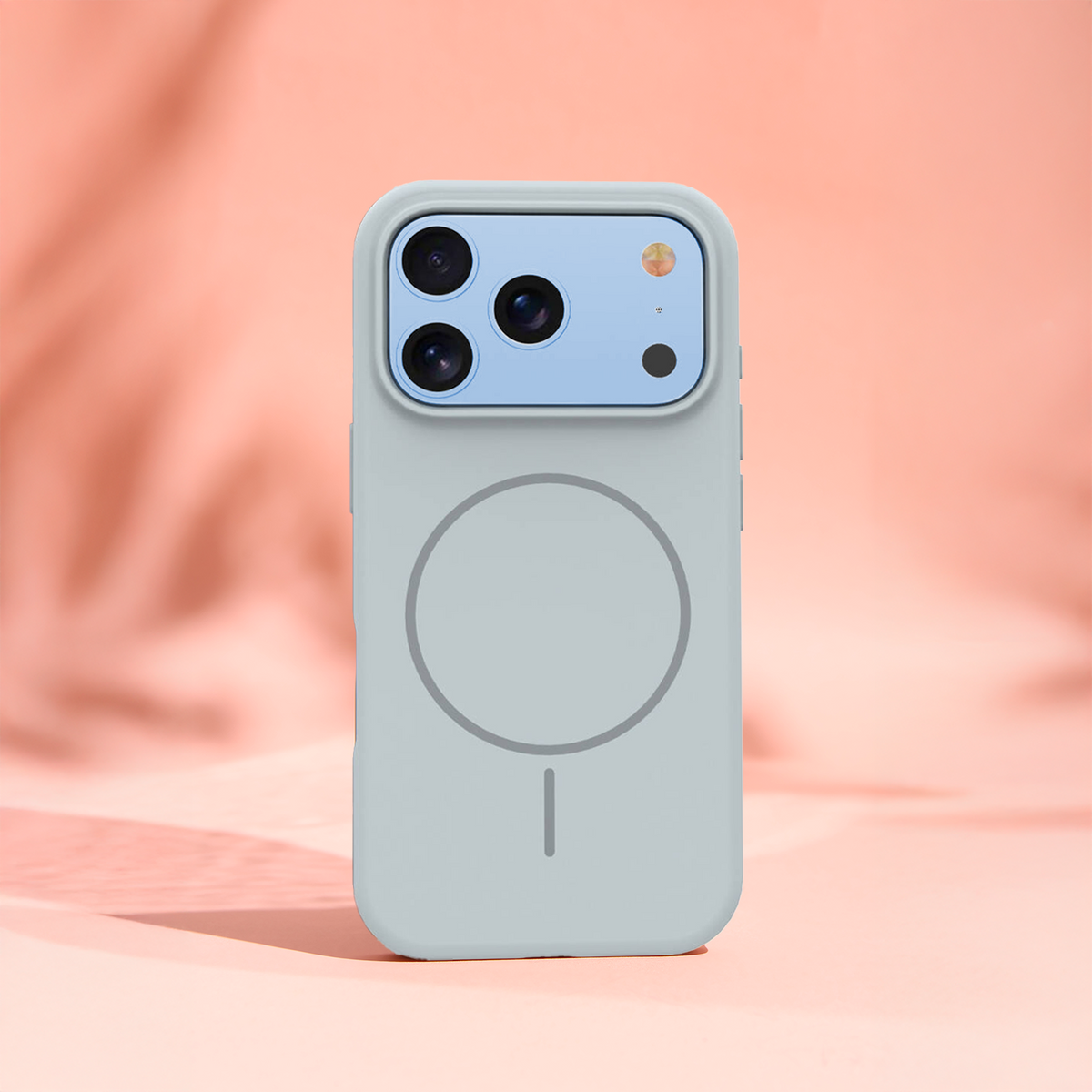 MagSafe Case for Apple iPhone 17 Pro, OEM, Silicone Thin, Gray