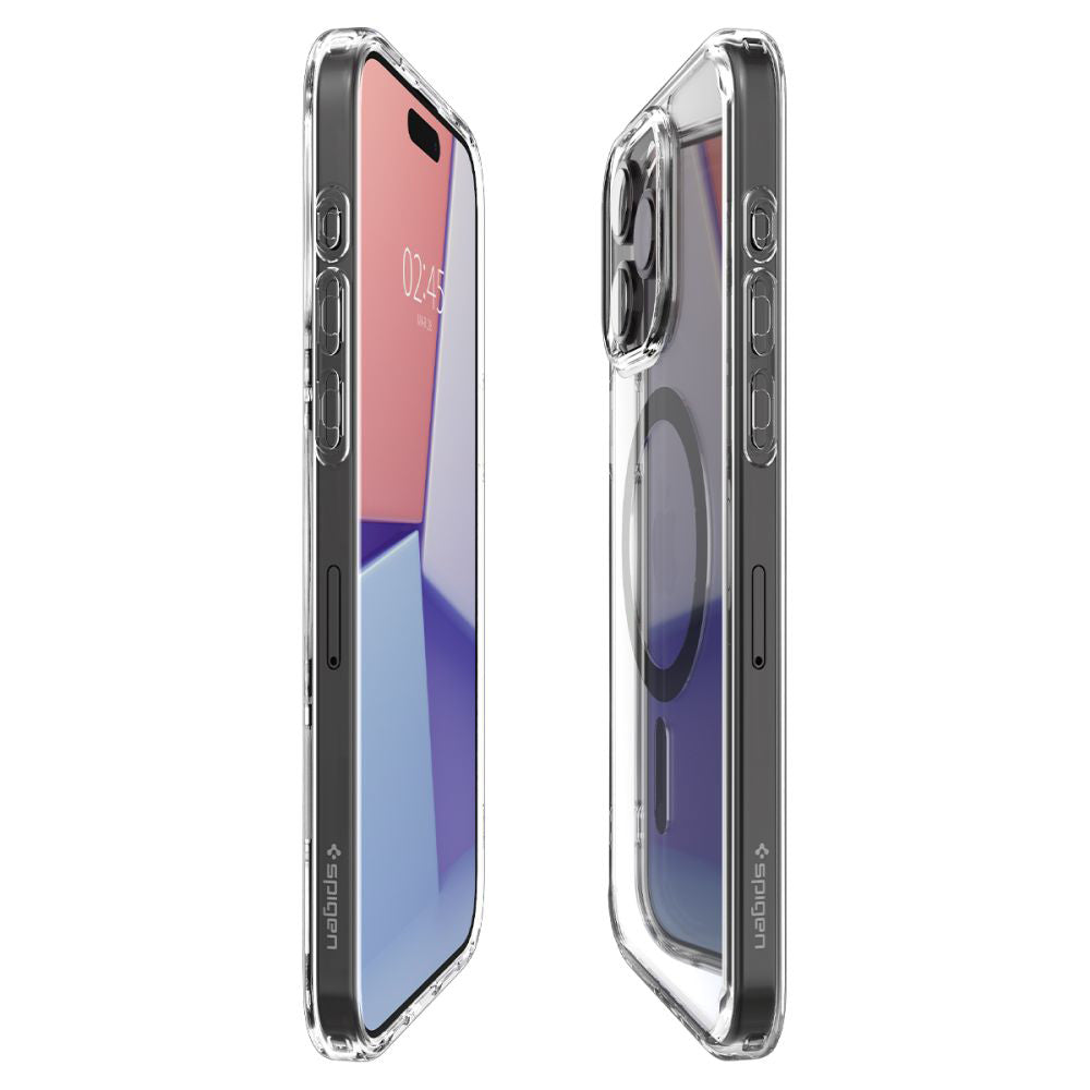 MagSafe Case for Apple iPhone 15 Pro Max, Spigen, Ultra Hybrid, Black ACS06577