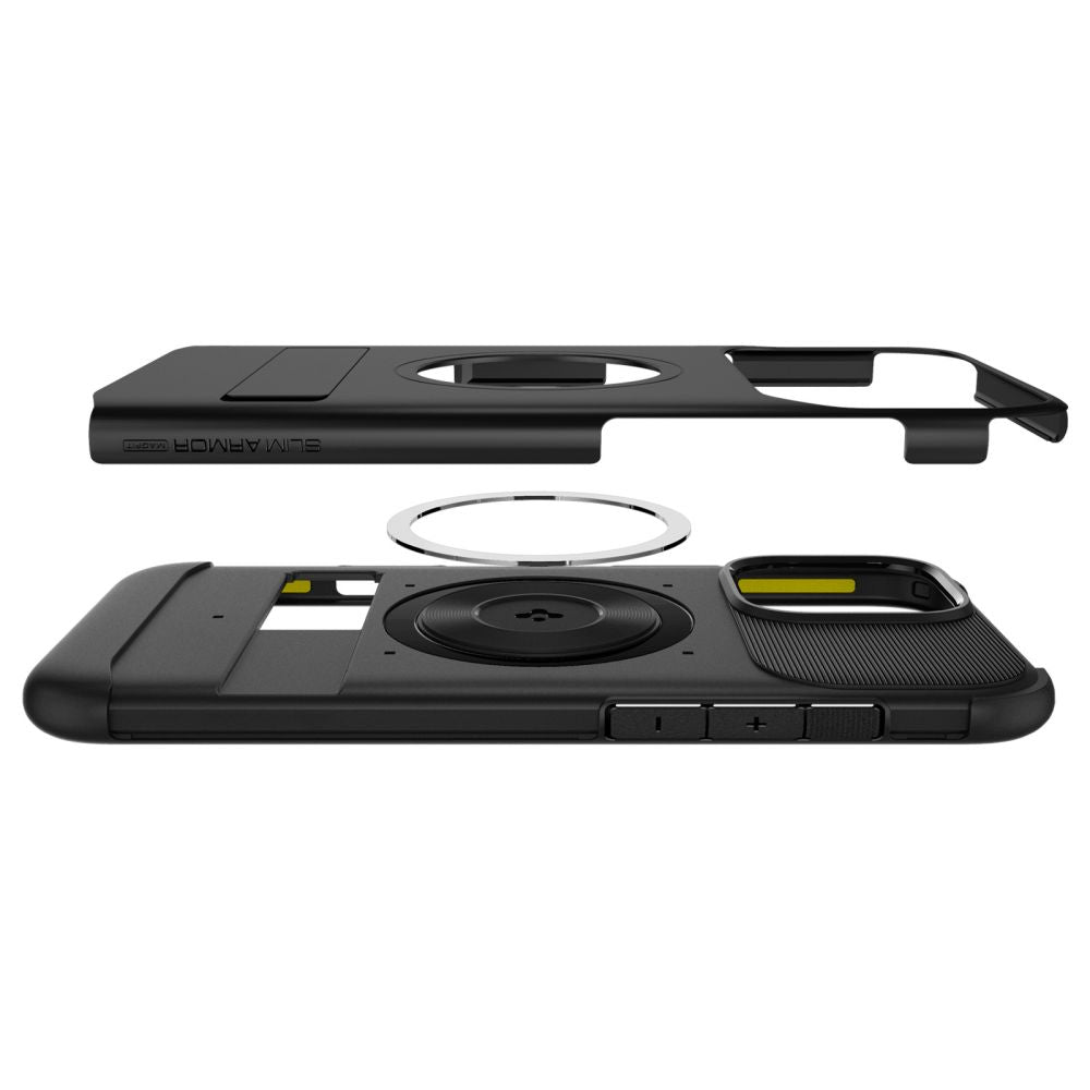 MagSafe Case for Apple iPhone 16 Pro Max, Spigen, Slim Armor, Black