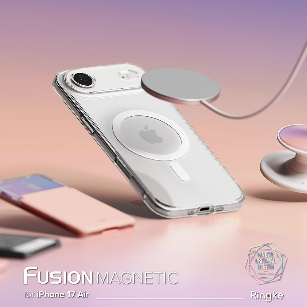 MagSafe Case for Apple iPhone 17 Air, Ringke, Fusion, Transparent