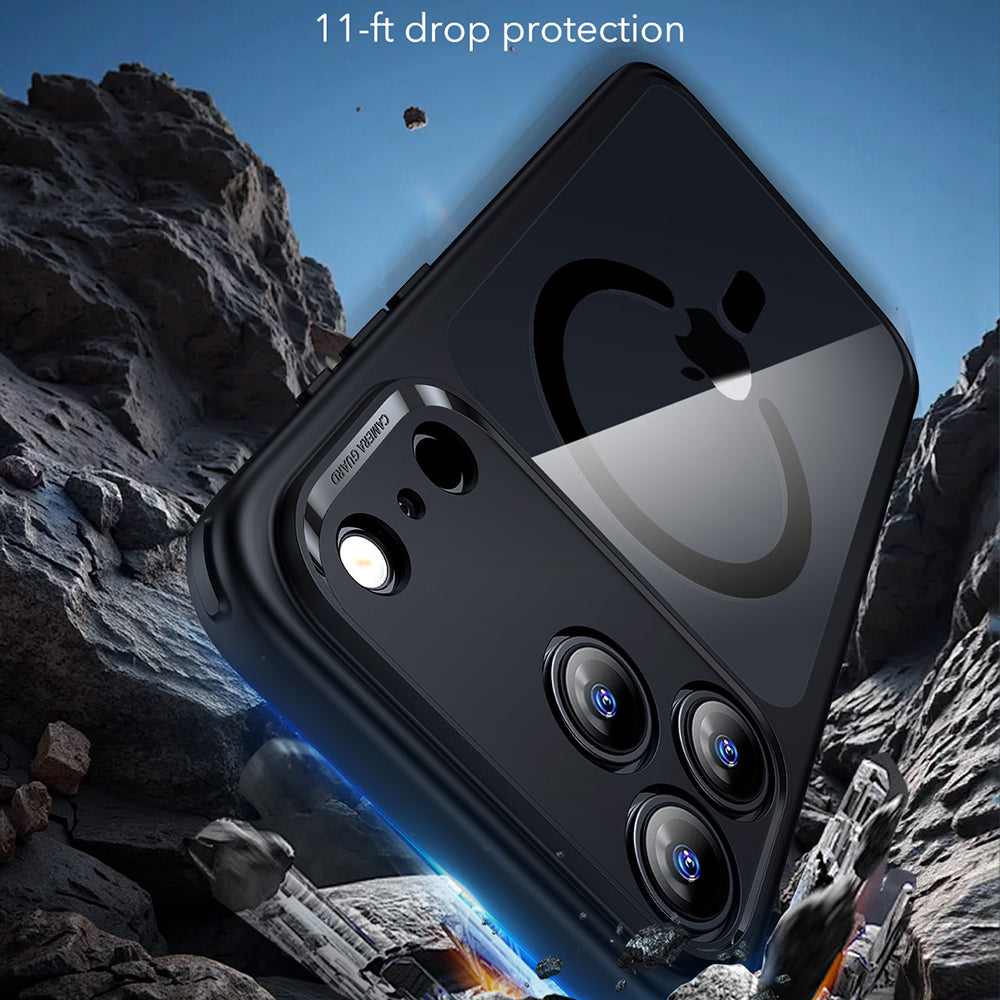MagSafe Case for Apple iPhone 17 Pro, ESR, Classic Hybrid, Black Transparent