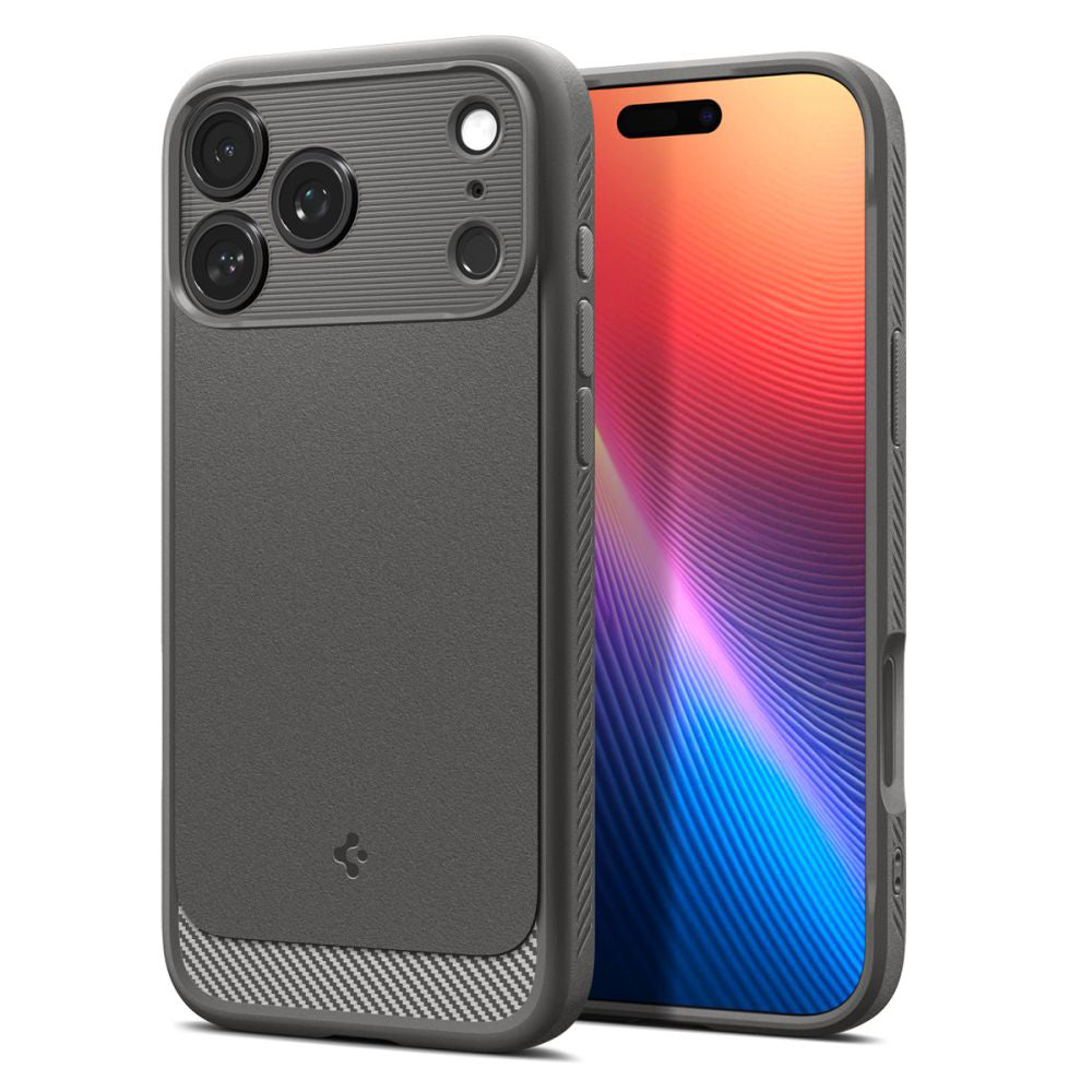 MagSafe Case for Apple iPhone 17 Pro Max, Spigen, Rugged Armor, Gray ACS10264