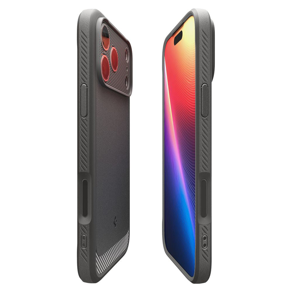 MagSafe Case for Apple iPhone 17 Pro Max, Spigen, Rugged Armor, Gray ACS10264