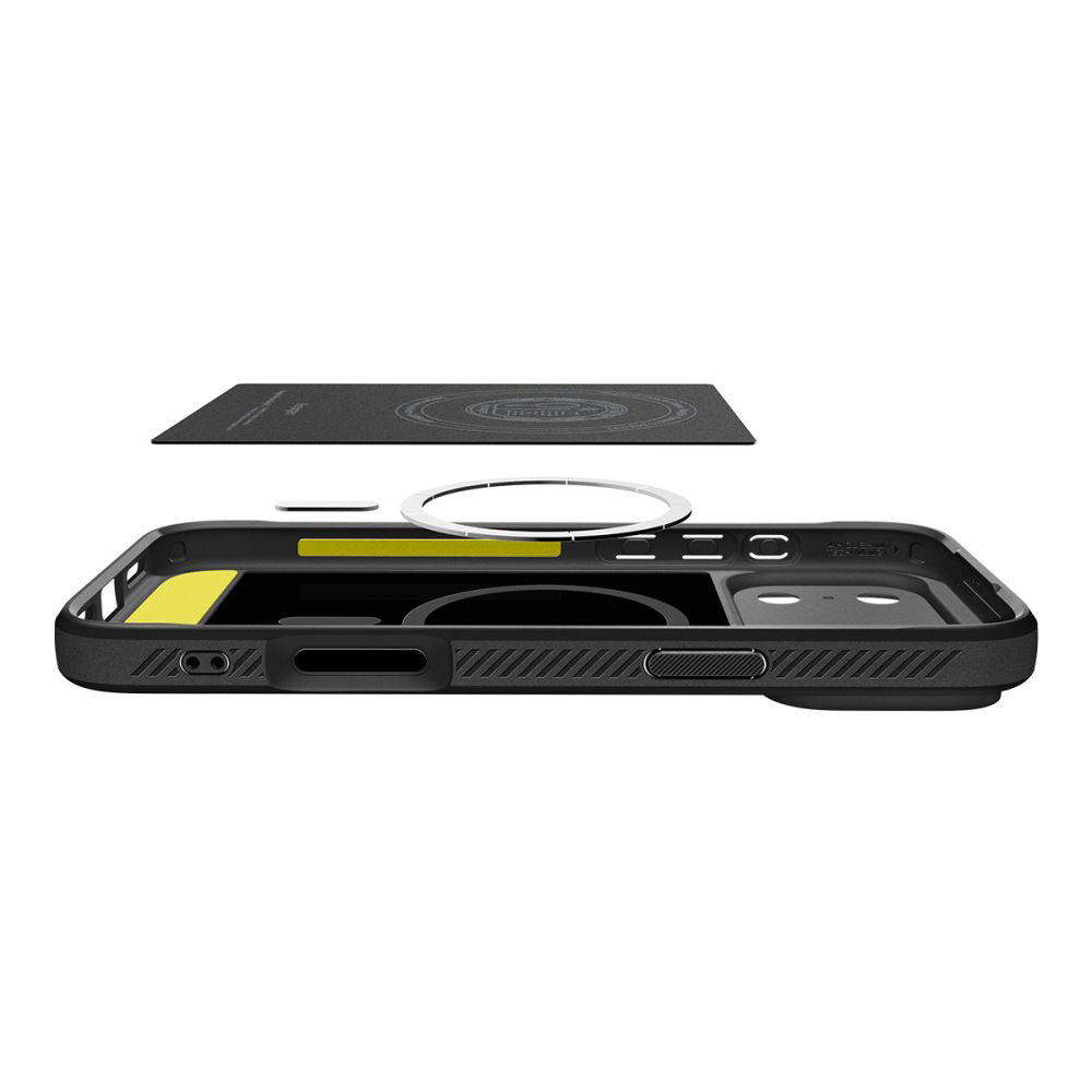 MagSafe Case for Apple iPhone 17 Pro Max, Spigen, Rugged Armor, Matte Black ACS10263