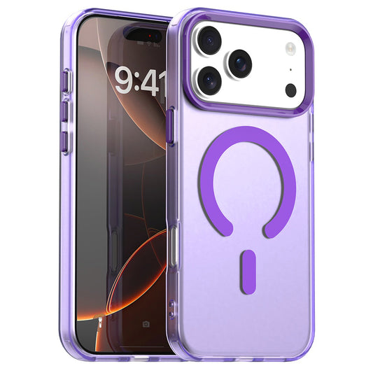 MagSafe Case for Apple iPhone 17 Pro Max, Techsuit, CandyCase, Purple