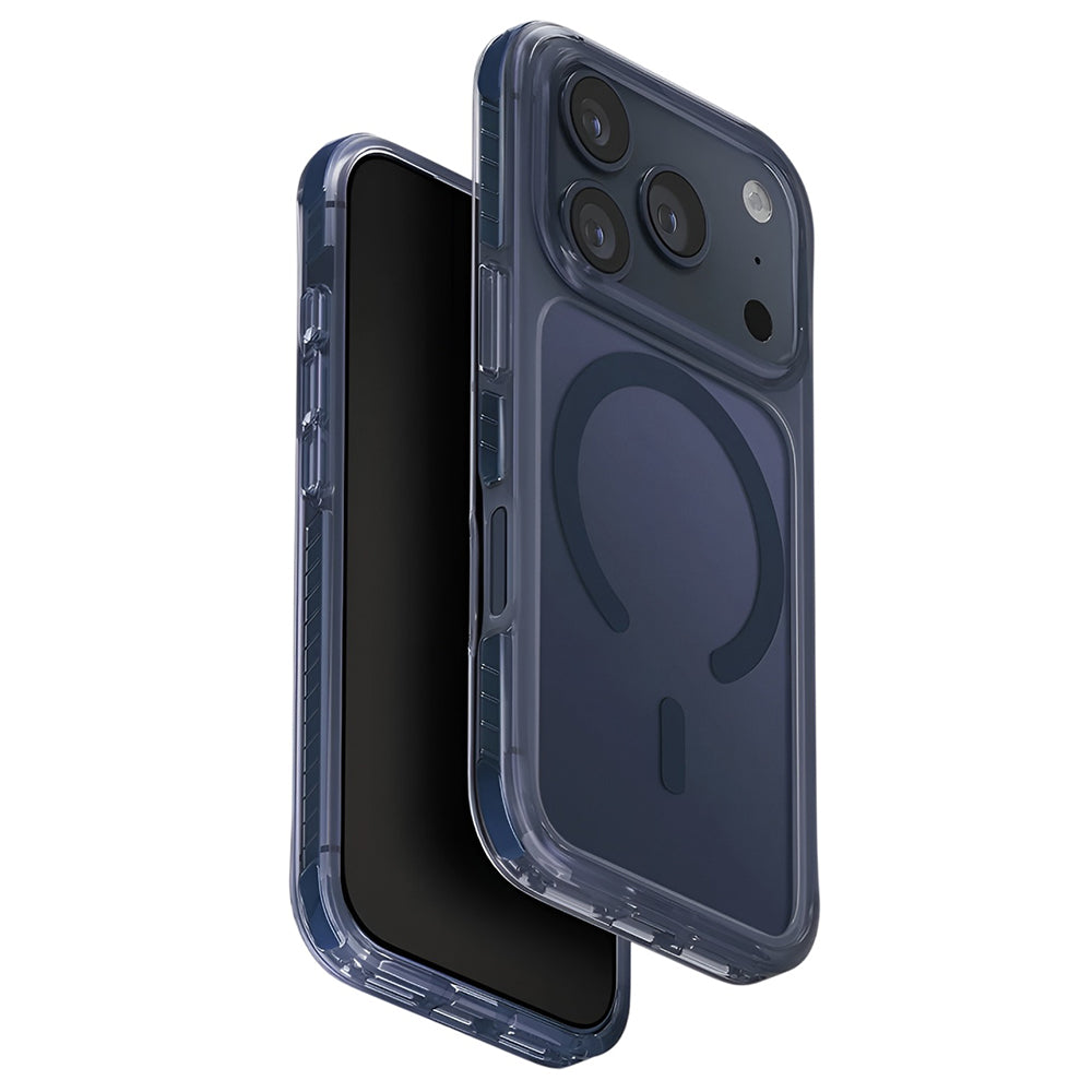 MagSafe Case for Apple iPhone 17 Pro Max, UNIQ, Combat MagClick, Blue