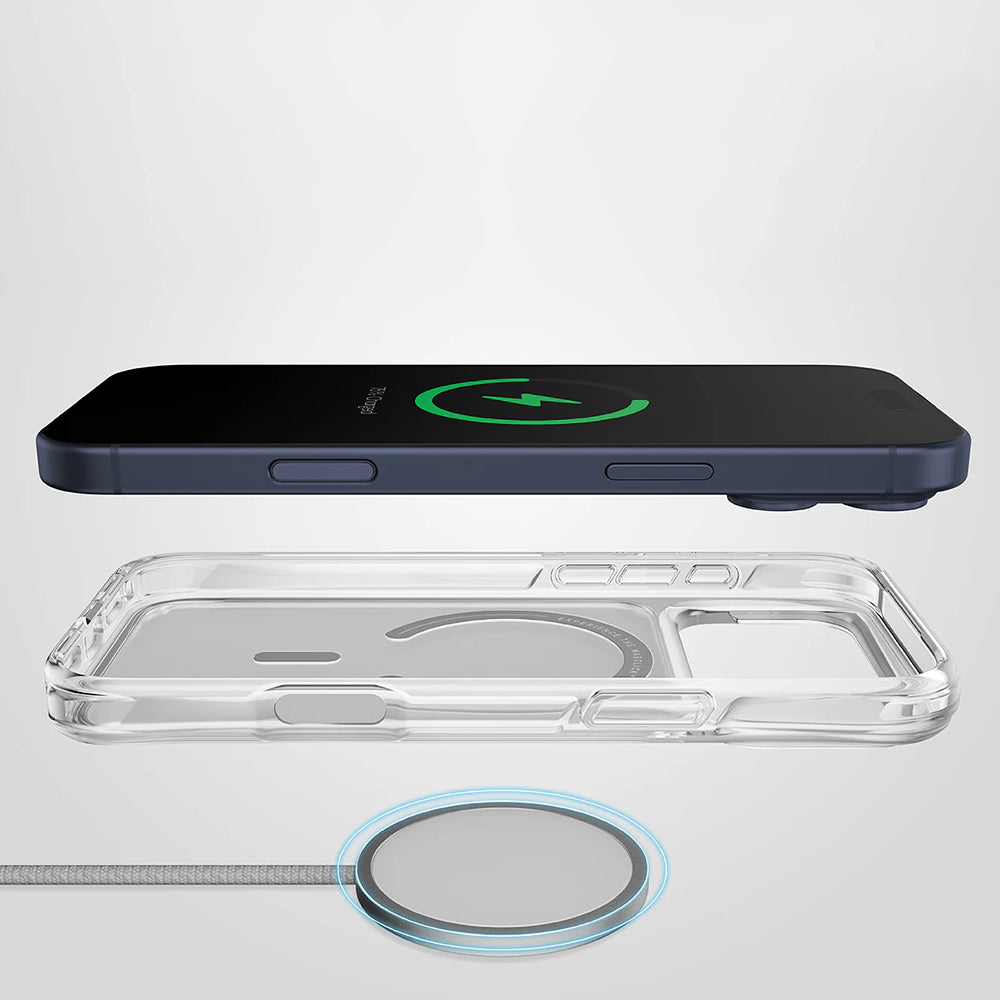 MagSafe Case for Apple iPhone 17 Pro Max, UNIQ, LifePro Xtreme MagClick, Black