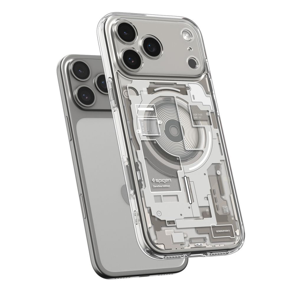 MagSafe Case for Apple iPhone 17 Pro, Spigen, Ultra Hybrid Zero One, Beige ACS10352