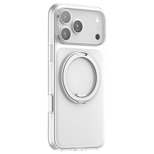 MagSafe Case for Apple iPhone 17 Pro, Torras, Ostand R Fitness, Transparent