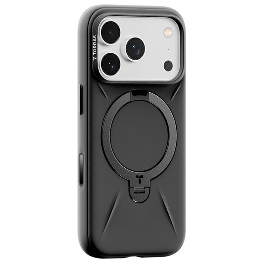 MagSafe Case for Apple iPhone 17 Pro, Torras, QPRO Silicone, Black