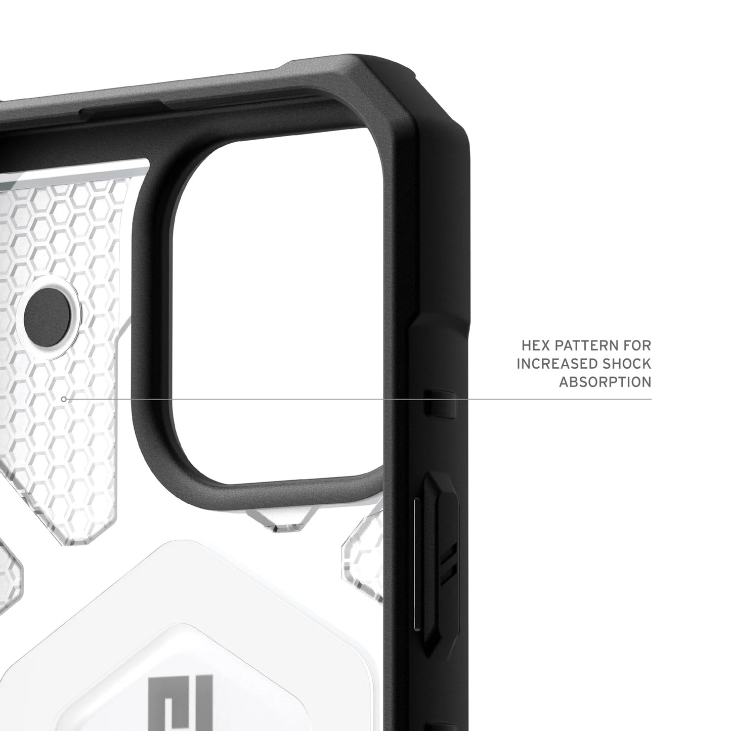 MagSafe Case for Apple iPhone 17 Pro, Urban Armor Gear, Pathfinder Clear, Transparent