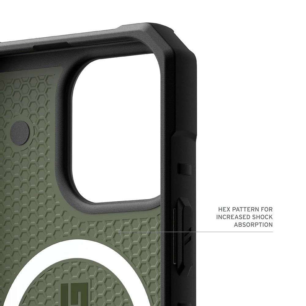 MagSafe Case for Apple iPhone 17 Pro, Urban Armor Gear, Pathfinder, Green