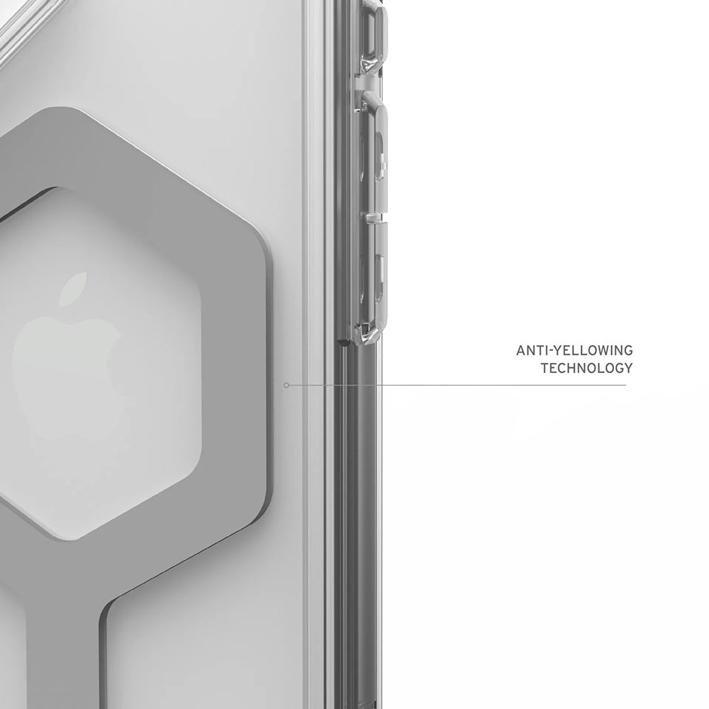MagSafe Case for Apple iPhone 17, Urban Armor Gear, Plyo, White