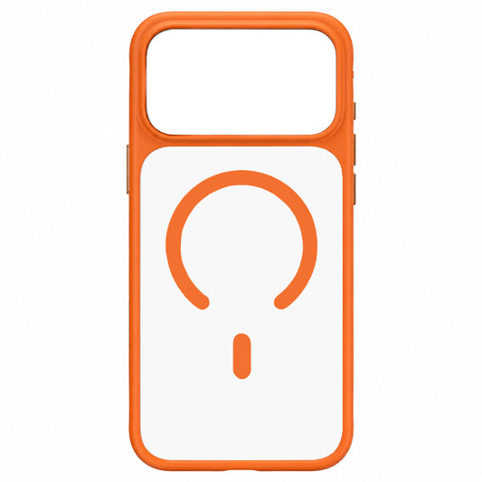 MagSafe Case for Apple iPhone 18 Pro Max / 17 Pro Max, Blueo, Skin-Friendly Anti-Drop, Satin Orange