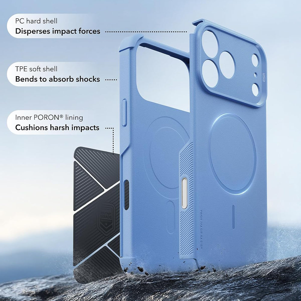 MagSafe Case for Apple iPhone 18 Pro Max / 17 Pro Max, ESR, Cyber, Blue