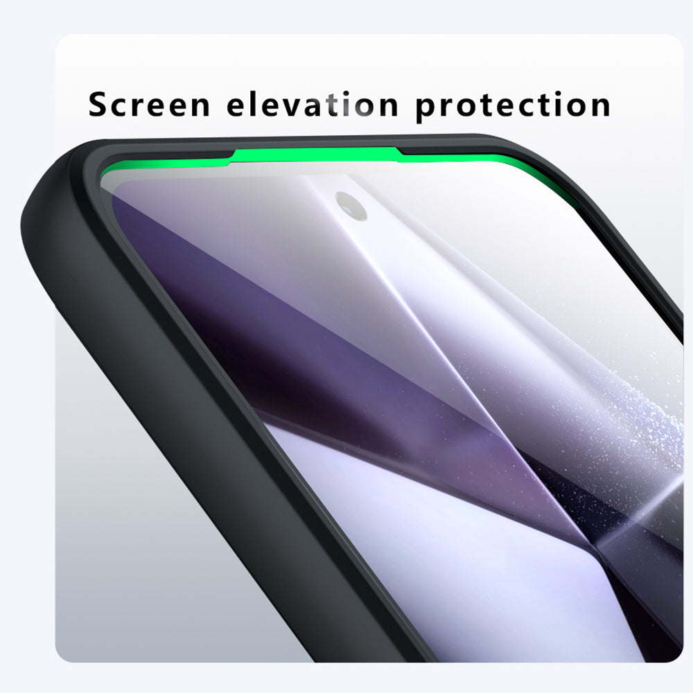 MagSafe Case for Samsung Galaxy A36 A366, Techsuit, PureFrost, Satin Black