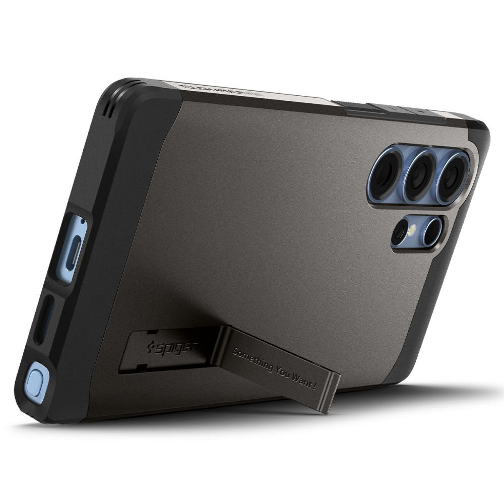 MagSafe Case for Samsung Galaxy S25 Ultra S938, Spigen, Tough Armor, Gray ACS08965