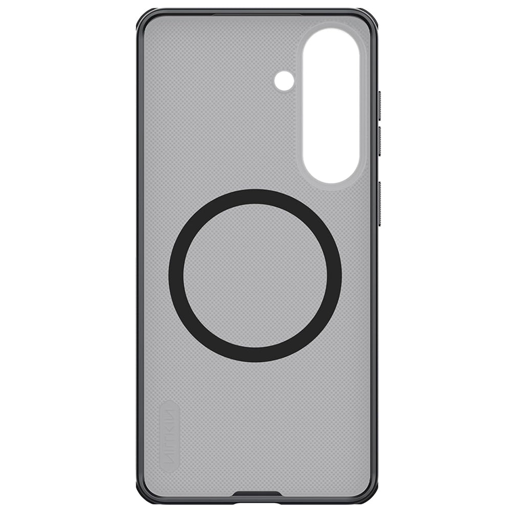 MagSafe Case for Samsung Galaxy S26 Plus S947, Nillkin, Super Shield Pro, Black Satin Transparent
