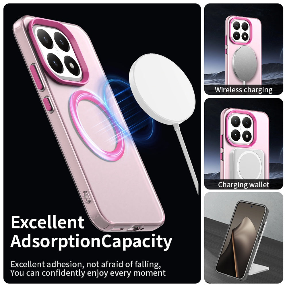 MagSafe Case for Xiaomi 15T, Techsuit, CandyCase, Pink