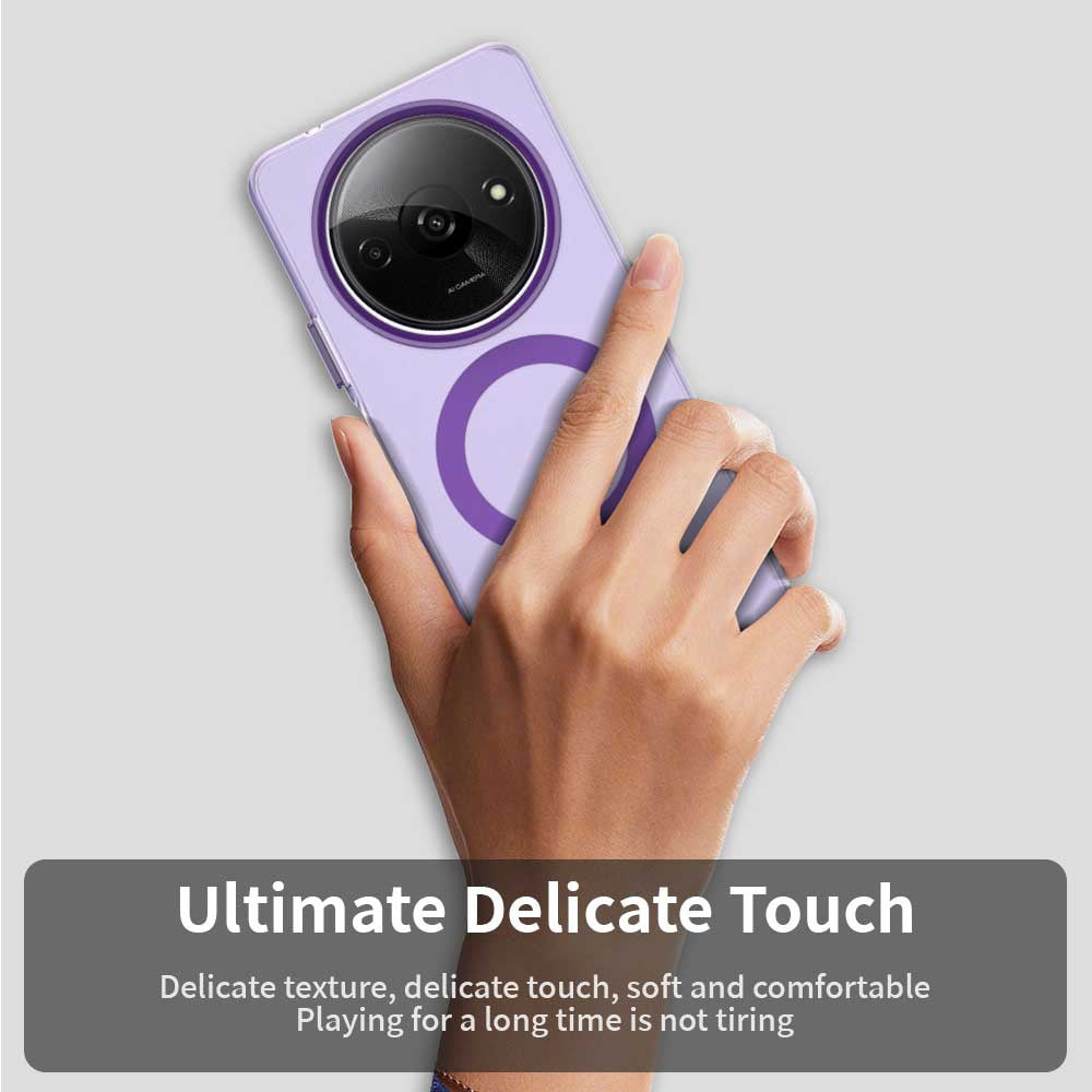 MagSafe Case for Xiaomi Redmi A3x / A3, Techsuit, CandyCase, Purple