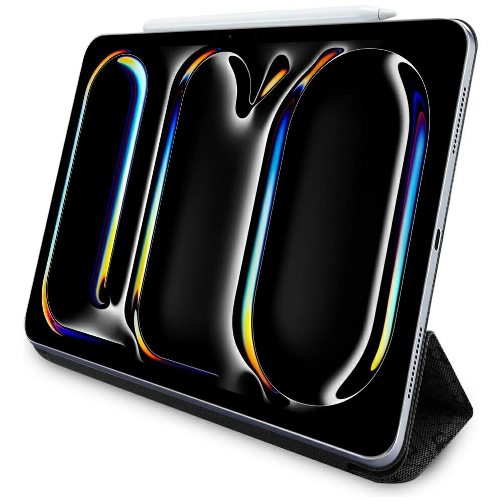 Case for Apple iPad Pro 13 (2024), Guess, 4G Big Logo, Black