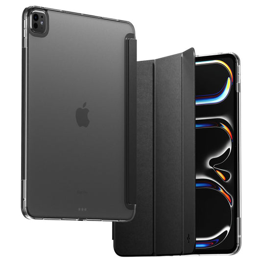 Case for Apple iPad Pro 13 (2024), Spigen, Liquid Air Folio, Black