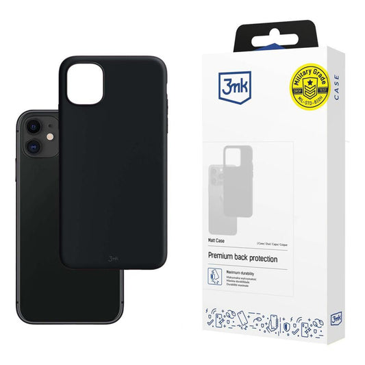 Case for Apple iPhone 11, 3MK, Matte Black