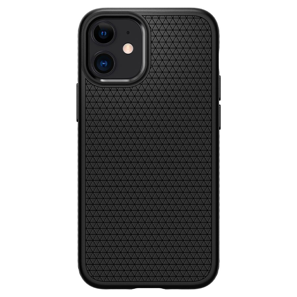Case for Apple iPhone 12 / 12 Pro, Spigen, Liquid Air, Black ACS01701